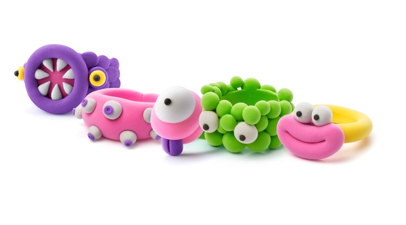 Hey Clay Masa plastyczna Bijou Alien Rings