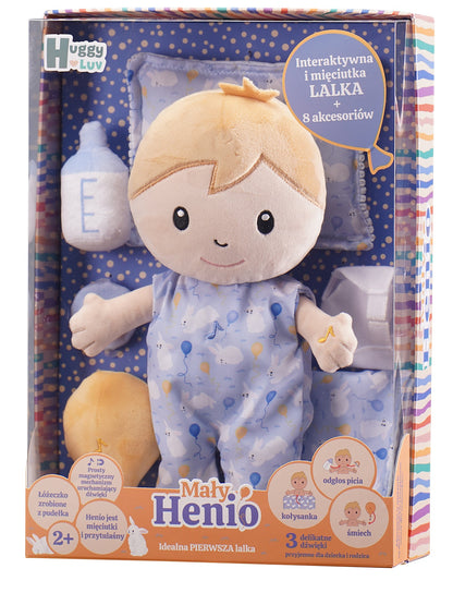 Huggy Luv lalka interaktywna Henio + akcesoria DKO0801