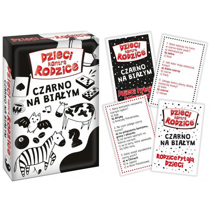 Dzieci kontra rodzice gra Czarno na białym 75765