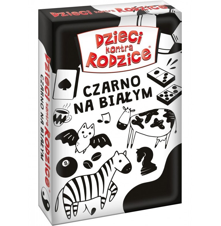 Dzieci kontra rodzice gra Czarno na białym 75765