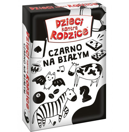 Dzieci kontra rodzice gra Czarno na białym 75765
