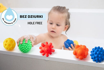 Piłeczki sensoryczne Bez dziurki 5szt.