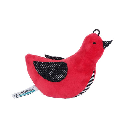 Whisbear whisbird ptaszek szumiący czerwony