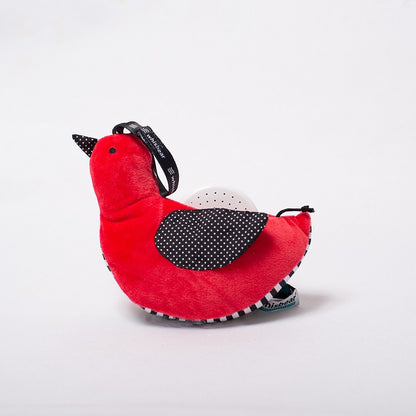 Whisbear whisbird ptaszek szumiący czerwony