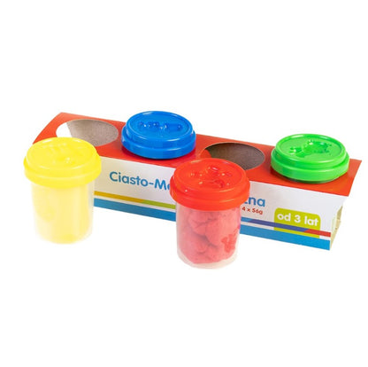 Smily Play Ciasto-masa plastyczna 4 kolory SP83347