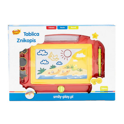 Tablica znikopis czerwona SmilyPlay SP83441 34418