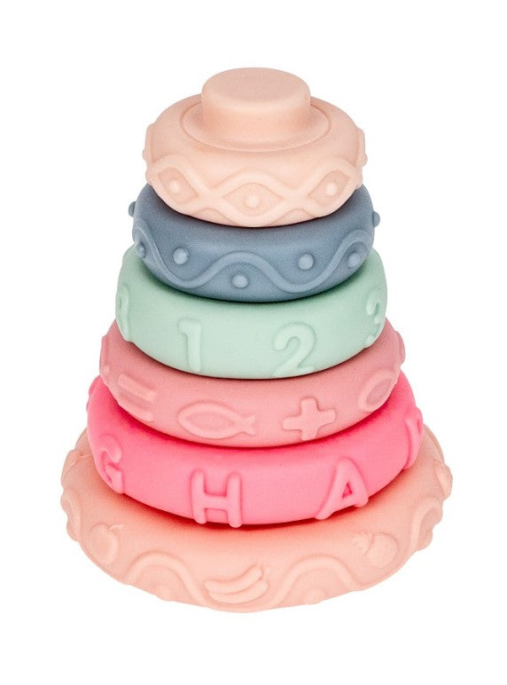 Piramidka wieża kolory pastel SmilyP SP84503 45032