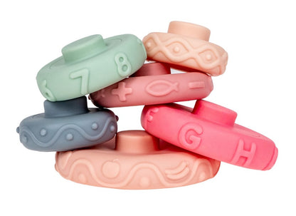 Piramidka wieża kolory pastel SmilyP SP84503 45032