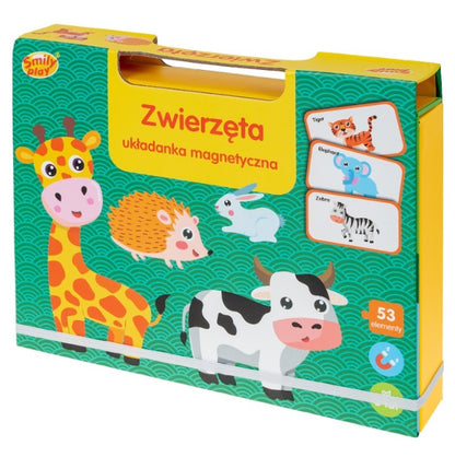 Układanka magnet.Zwierzęta SmilyPlay SP84507 45070