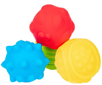 Piłki sensoryczne 6szt SmilyPlay SP84508 45087