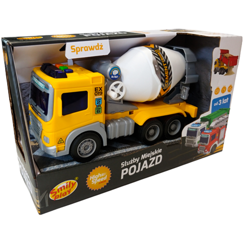 Służby miejskie betoniarka SmilyPlay SP85160