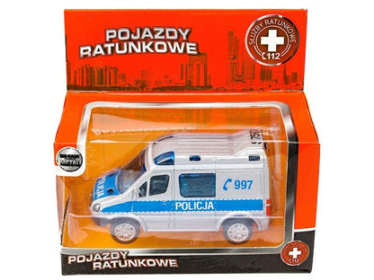 Model mercedes benz sprinter policja