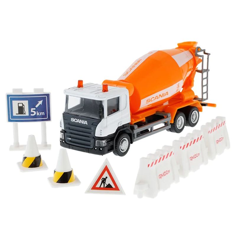 Model RMZ City Scania Betoniarka+akces.K-354 13541