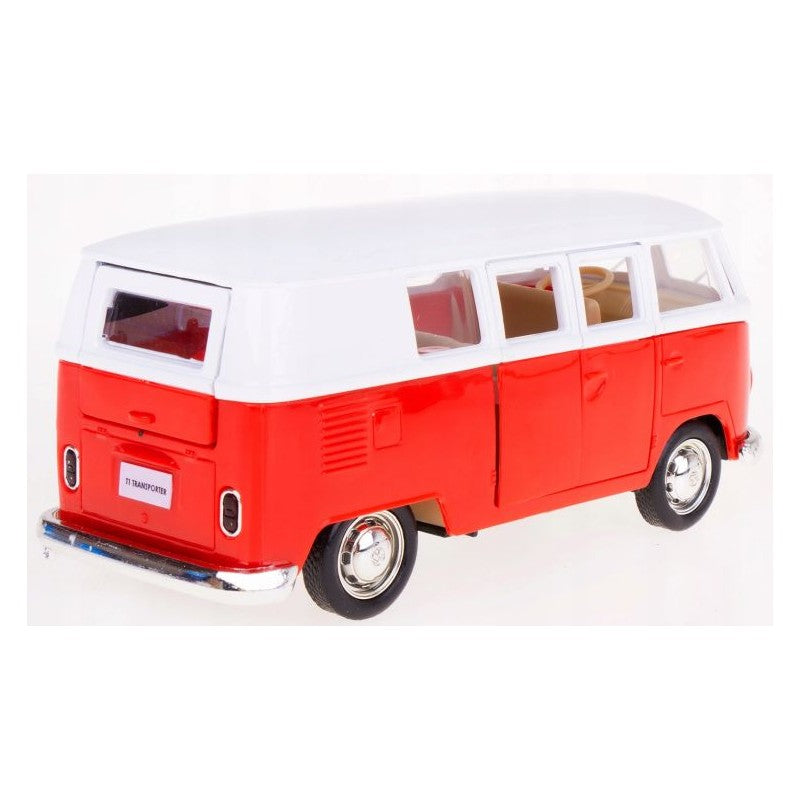 Model volkswagen transporter t1 czerwony