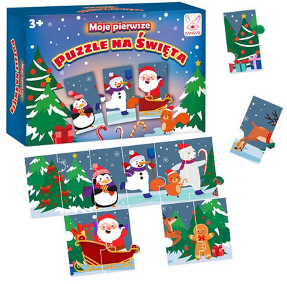 Moje pierwsze puzzle na święta 40551