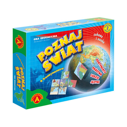 Poznaj świat gra edukacyjna 01150
