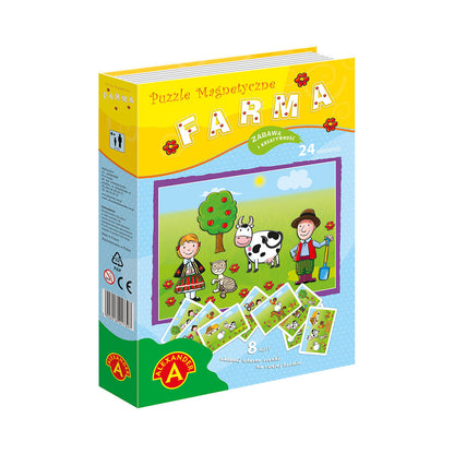 Puzzle magnetyczne-farma 07596