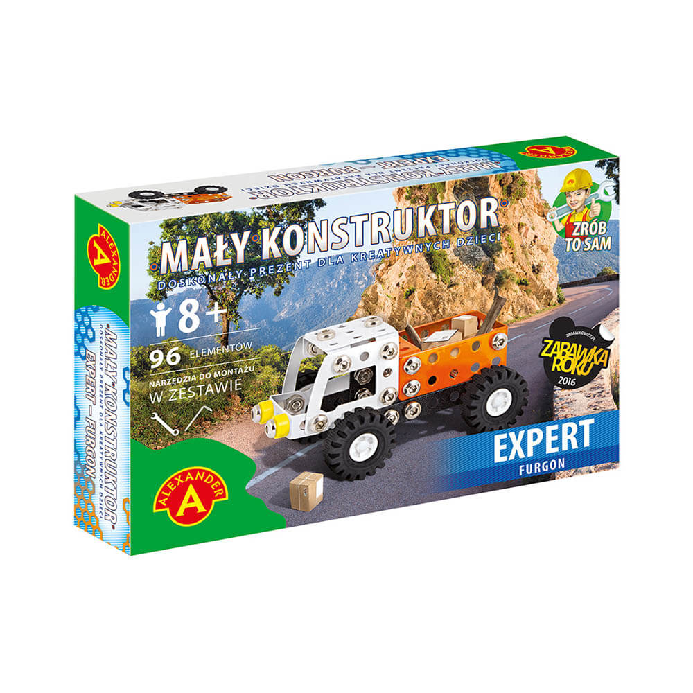 Mały konstruktor Expert Furgon 15560