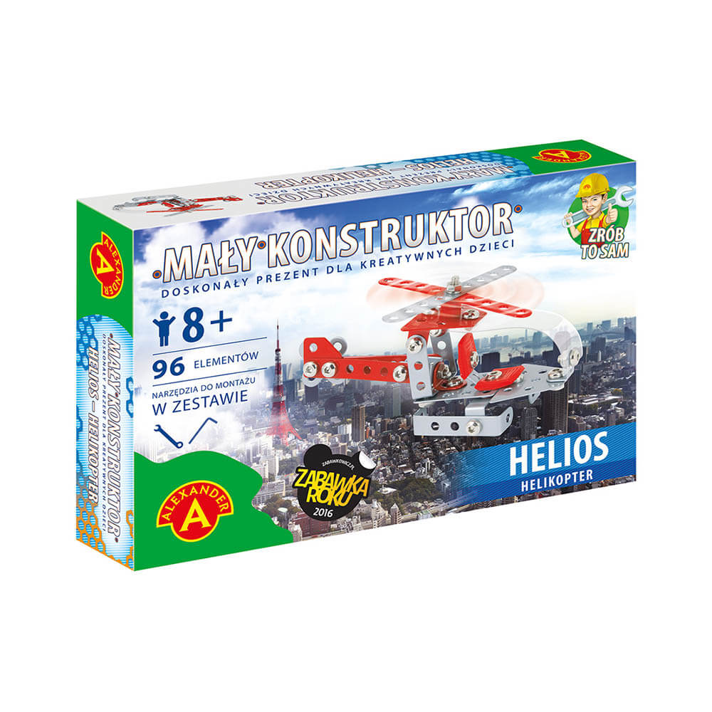 Mały konstruktor Helios helikopter 15577