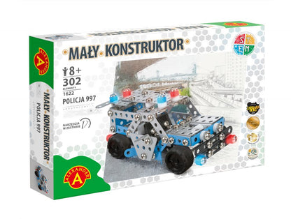 Mały konstruktor policja 16222