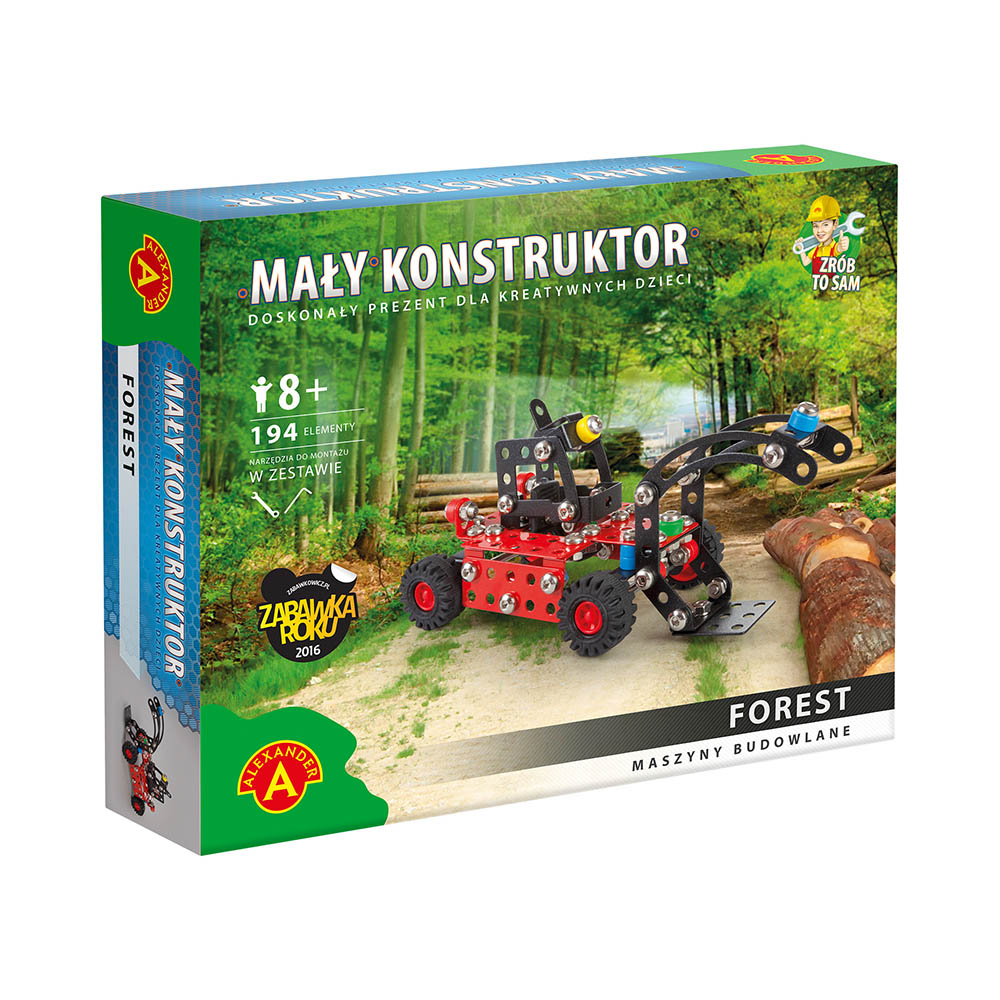 Mały konstruktor maszyny budowlane Forest 16284