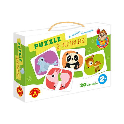 Puzzle 2 dzielne - Sówka Mądra Główka 18240