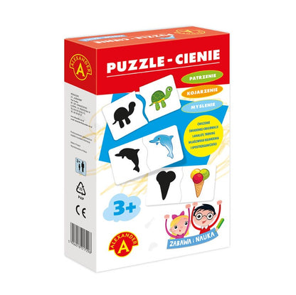 Puzzle cienie - zabawa i nauka 18295