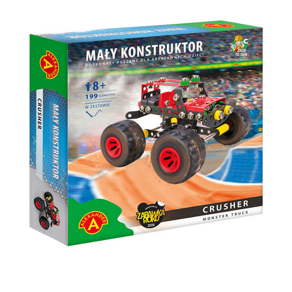 Mały konstruktor Monster Truck Cruscher 19155