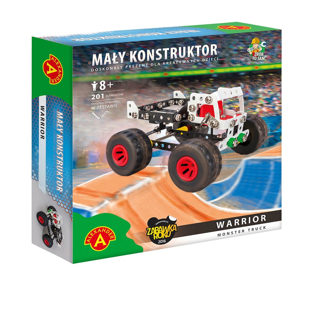 Mały konstruktor Monster Truck-Warrior 19179