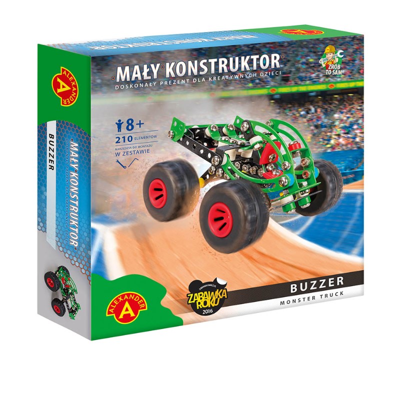 Mały konstruktor Monster Truck-Buzzer 19186