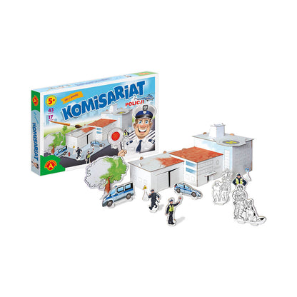 Domek do malowania komisariat policji 20397