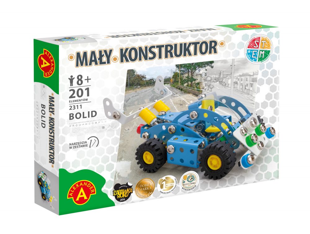 Mały konstruktor bolid