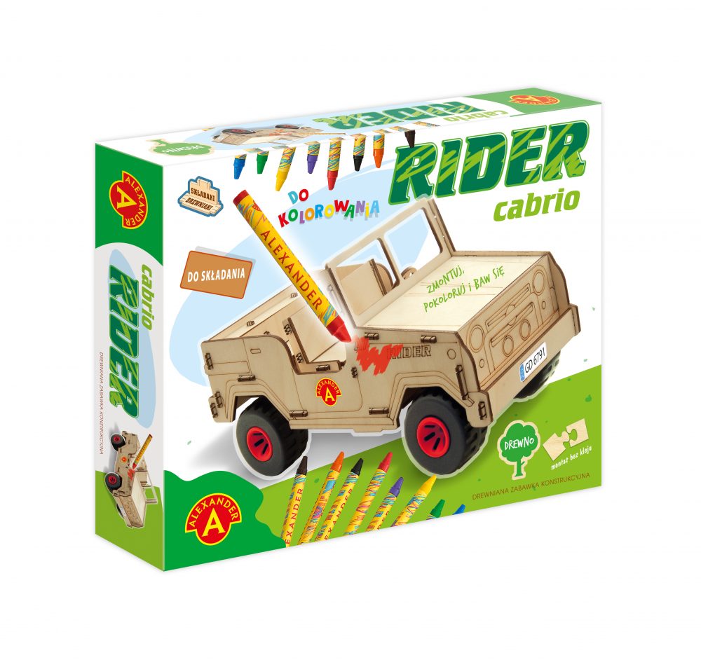 Składaki Drewniaki-Rider Cabrio 2457 24579