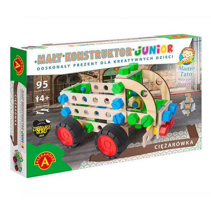 Mały konstruktor junior 3x1 truck 28201