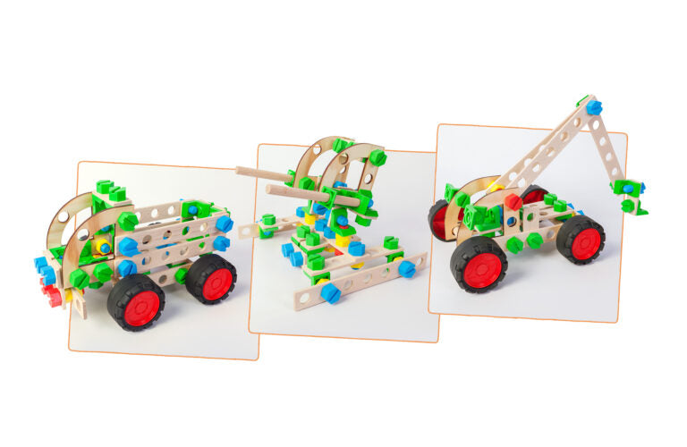 Mały konstruktor junior 3x1 truck 28201