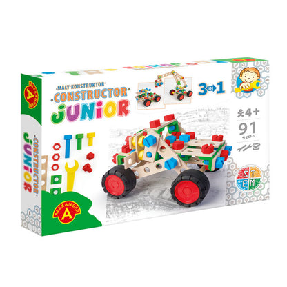 Mały konstruktor junior 3x1 off road vehicle