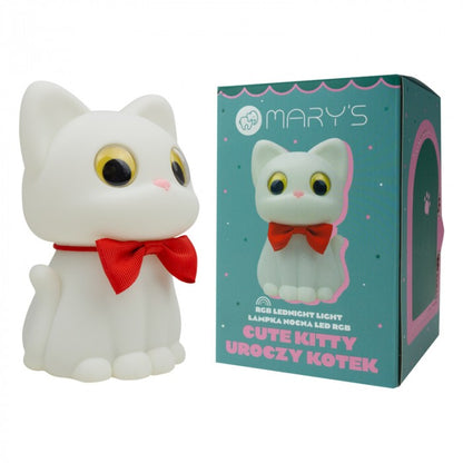 Lampka nocna LED - Uroczy kotek