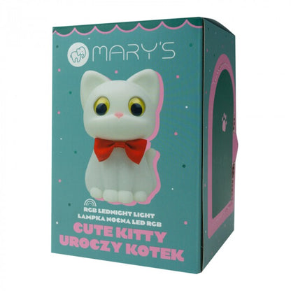 Lampka nocna LED - Uroczy kotek