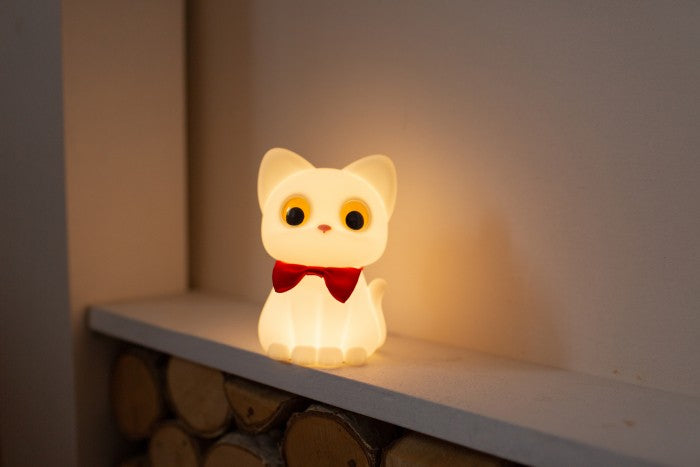 Lampka nocna LED - Uroczy kotek