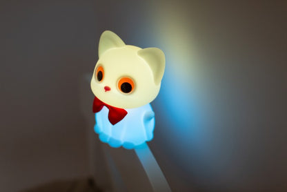 Lampka nocna LED - Uroczy kotek