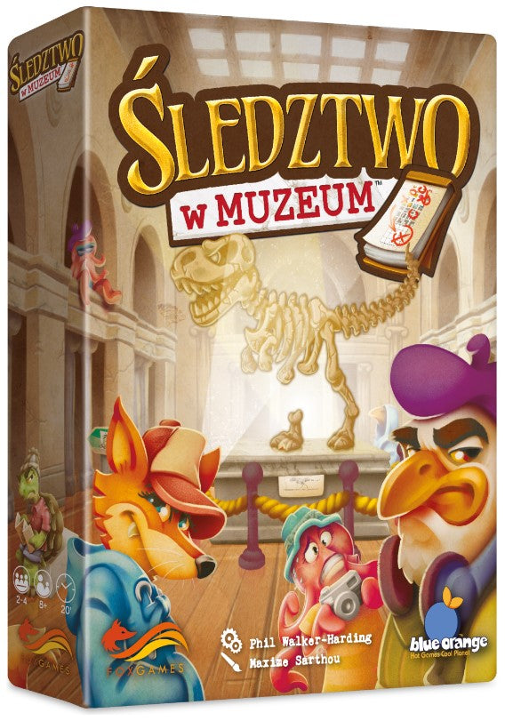 Gra planszowa Śledztwo w muzeum 67893