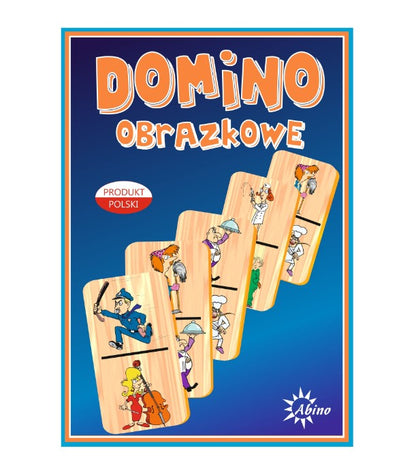 Domino obrazkowe zawody drewniane
