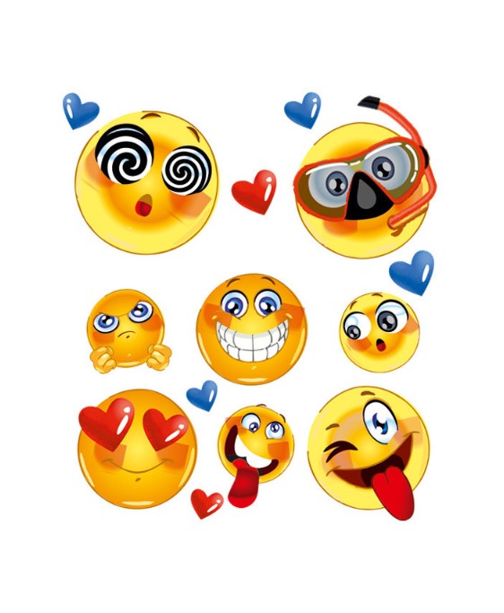 WIKORIA Naplamki DTF 15x20 DM-11 Emoji 29501
