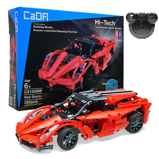 Cada klocki wyścigówka czerw.C51009W 54594