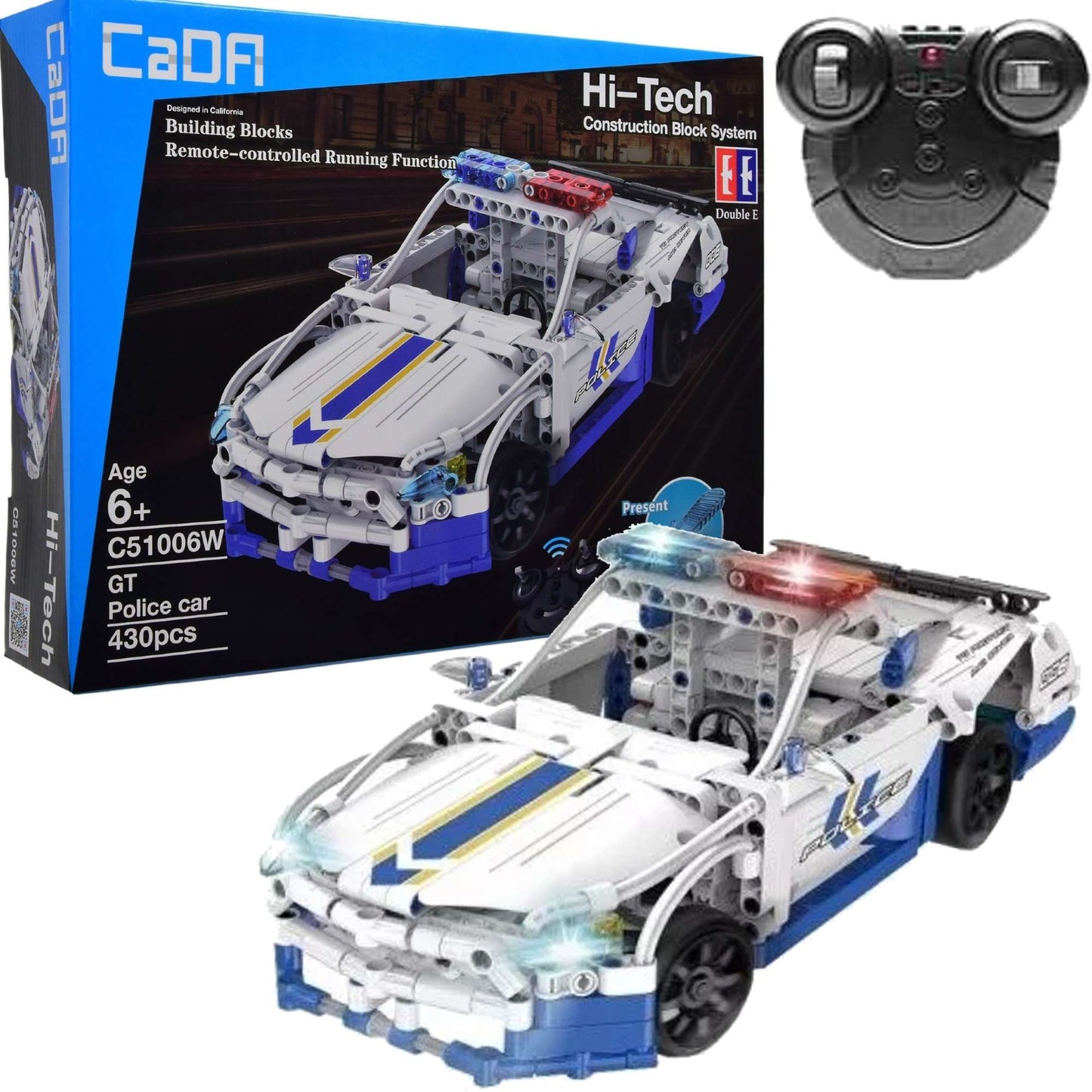 Cada klocki auto Policja RC C51006W