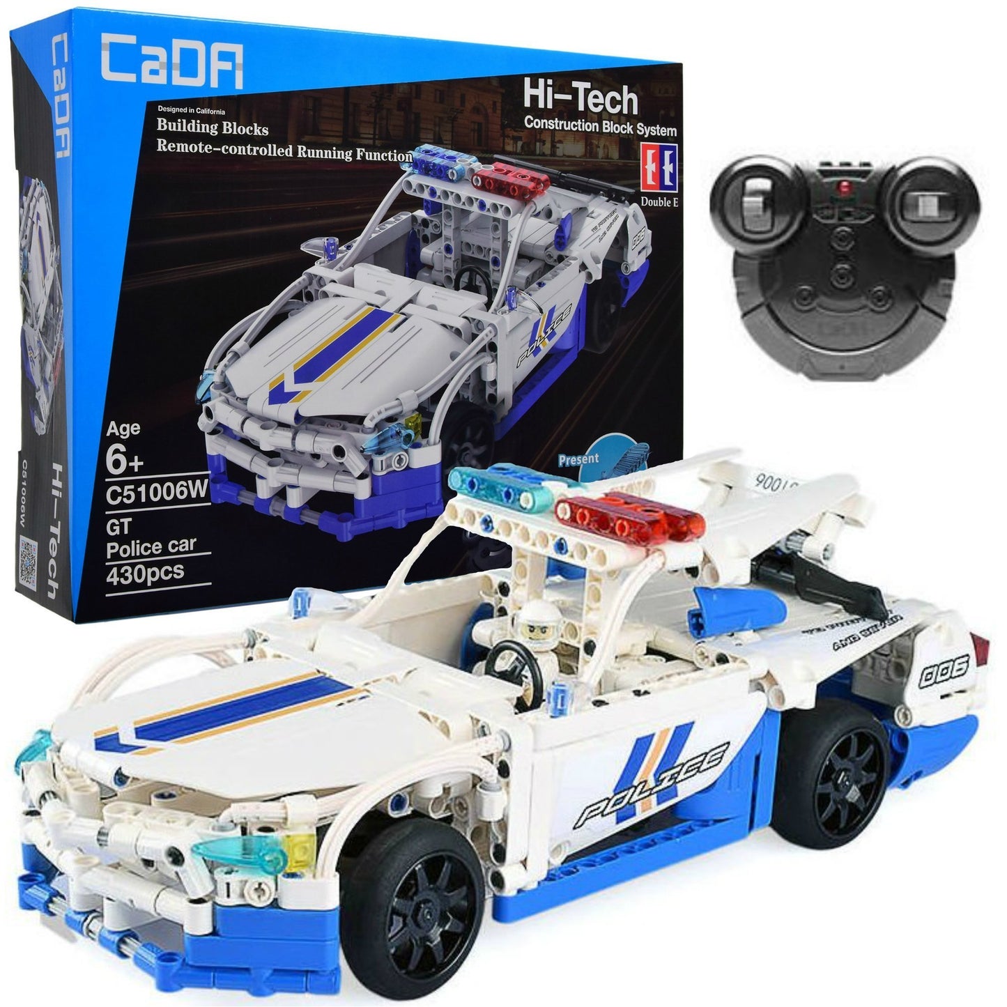 Cada klocki auto Policja RC C51006W