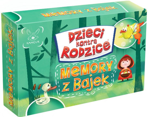 Dzieci kontra rodzice gra Memory z Bajek 08590