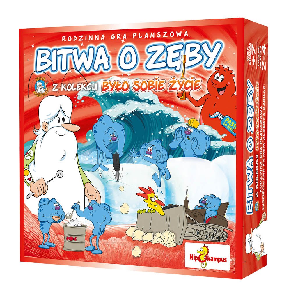 Gra planszowa Było sobie życie Bitwa o zęby 12380