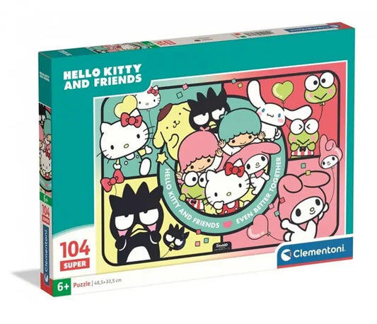 Puzzle 104el. Super Hello Kitty