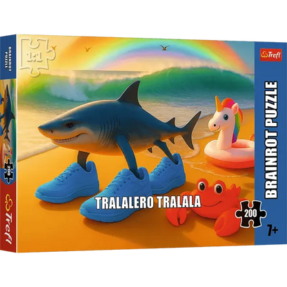 Puzzle 200 el. BrainRots, Tralalero Tralala